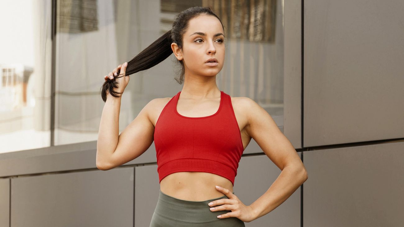 Jak upiac wlosy na trening?